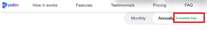 Usepulse 4 months free
